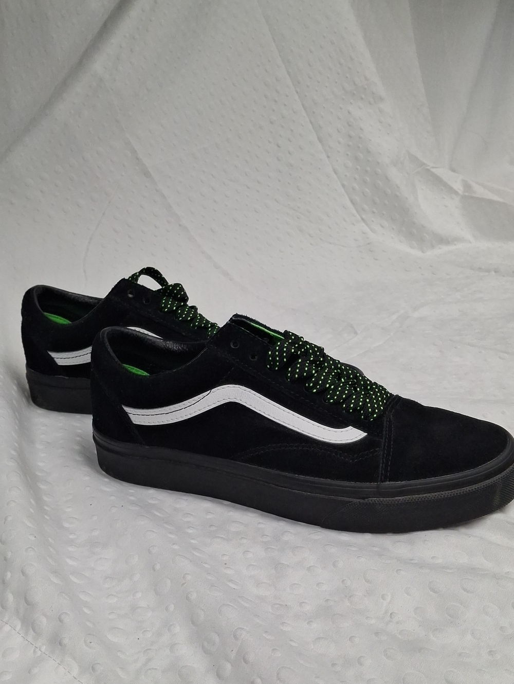 Vans Old Skool 'Neon Laces' in Black - Size M 6.5/ W 8